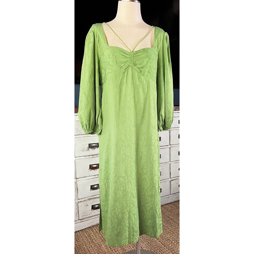 Anthropologie Maeve Longsleeve Maxi Dress 6